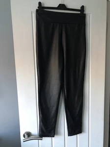 Damen glänzende Leggings Größe 10/12 - Bild 1 von 5