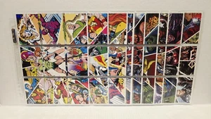Marvel Universe 2011 Complete Card Set 90 Cards Puzzle Sets Rittenhouse Archives - Picture 1 of 13