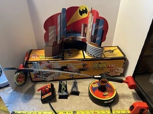 Selten! Vintage Remco CSF Batman Batcopter batteriebetriebenes Spielset. Schön!! - Bild 1 von 15