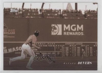 2022 Topps Black & White Sepia Filter /75 Rafael Devers #58 - Image 1 of 2