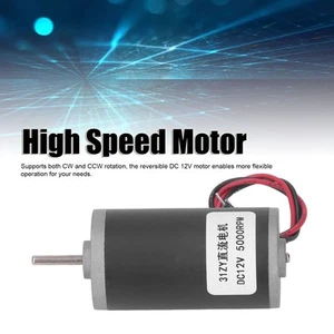 Permanentmagnetmotor DC 12 V Umkehrbar CW CCW Große Torsions-Hochgeschwi SAL - Bild 1 von 23