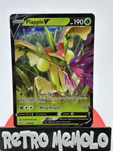 Flapple V 018/163- Battle Styles- Regular Holo Rare- NM/M - Picture 1 of 2