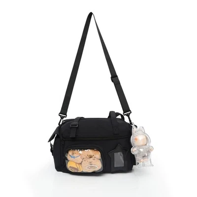 Bolsa de viaje Ita para fanáticos del Kpop anime japonés pin exhibición Kawaii Crossbo... Foto 1 de 4