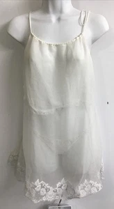 La Perla White Silk Lace Trim - Picture 1 of 15