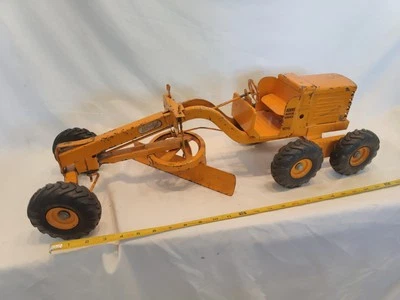 Doepke Model Toys Adams Road Grader Diesel Motor Steel 1950's Vintage Nice Cond. - Image 1 of 4