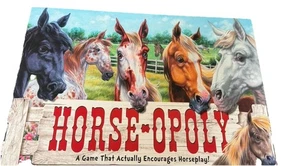 HorseOpoly Brettspiel zum Thema Reitsport. Pferd Opoly. 2-6 Spieler 8+ - Bild 1 von 6