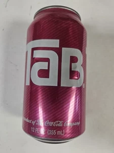 TAB SODA POP VON COCA COLA ORIGINAL SAMMLERSTÜCK DOSE VERSIEGELT 12oz meist voll - Bild 1 von 4