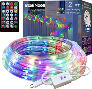 12 Ft LED Strip Lights, Smart Light with App Remote Control, RGB LED - Picture 1 of 9