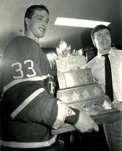 Patrick Roy - 1986 Conn Smythe Winner, 8x10 B&W Photo - Picture 1 of 1