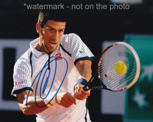 NOVAK DJOKOVIC SIGNED AUTOGRAPH 8X10 PHOTO - Picture 1 of 1