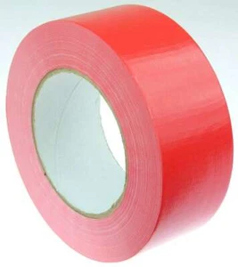 0,10€/m Stagetape ROT 50 mm x 50 m Gewebeband Gaffa Duct Stein Panzer Band Tape - Picture 1 of 2