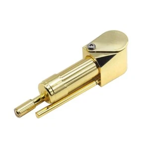 Pipa para fumar tabaco de latón con tapa cuenco y escondite cilindro de almacenamiento cámara metal - Imagen 1 de 14