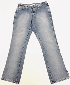 Pantalones de mezclilla para mujer TOMMY HILFIGER talla 8 Kty-Kty corte bota 100 % algodón azul desteñido - Imagen 1 de 8