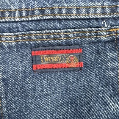 Pantalones de mezclilla Twenty X Wrangler para niños 14 ajustados azules pierna recta algodón EE. UU. Foto 1 de 4