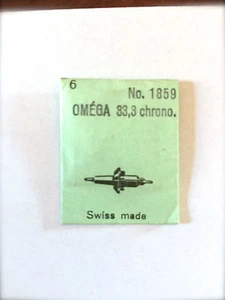Balance staff Unruhwelle Asse bilanciere Axe balancier OMEGA 33,3 Chrono - Picture 1 of 1