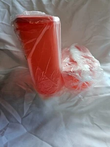 Tupperware Modular Mates ovaler Behälter 2er Set Wassermelone - Bild 1 von 2