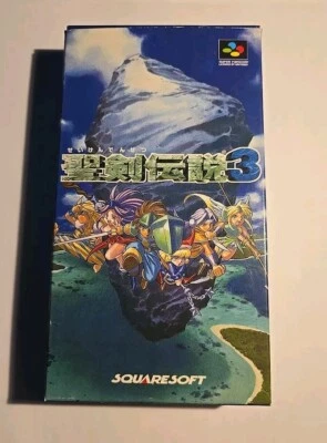 Secret of Mana 3 - Seiken Densetsu 3 for Nintendo Super Famicom SFC SNES - Image 1 of 4