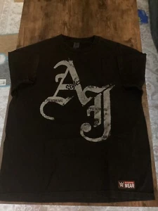 WWE AJ Styles T-Shirt Mens XL Black Shirt - Picture 1 of 1