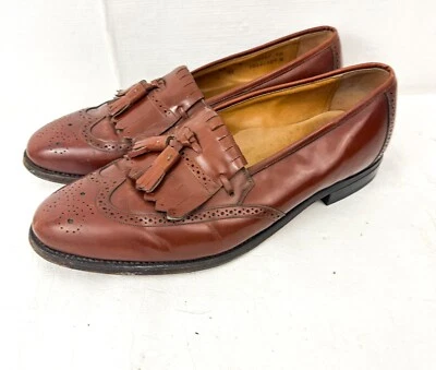 Mocasines para hombre Whitehouse & Hardy cuero marrón 10 D Foto 1 de 4