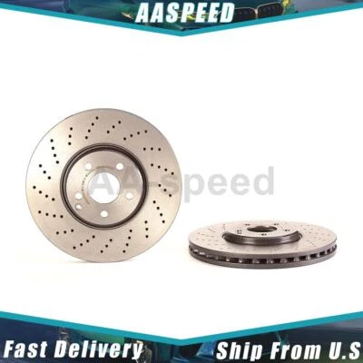 Rotor de freno delantero para Mercedes-Benz E350 2009 2008 2007 2006 Brembo Foto 1 de 4