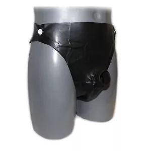 Latex Rüsselslip ouvert seitlich zum öffnen 3 Knöpfe Size:XL(1844) - Bild 1 von 5
