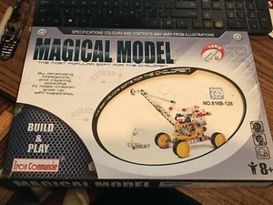 IRON COMMANDER - Erector Sets Construction Vehicles Metal Crane - #816B-128 - Picture 1 of 3