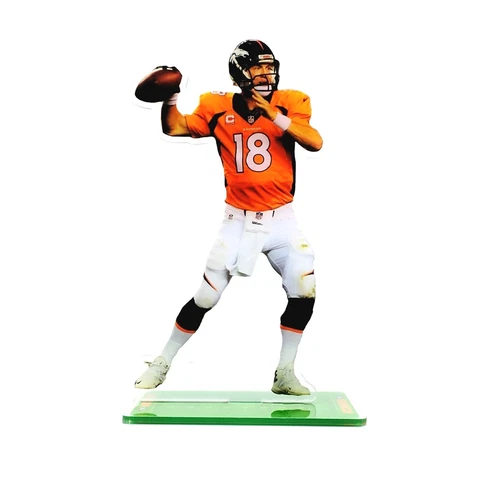 Peyton Manning Figure - #18 Denver Broncos Delivers a Touchdown Pass Ornament Cover