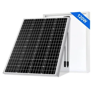 120 Watt 12 Volt Solarpanel Solaranlage Inselanlage Garten Camping Solarmodul - Bild 1 von 12