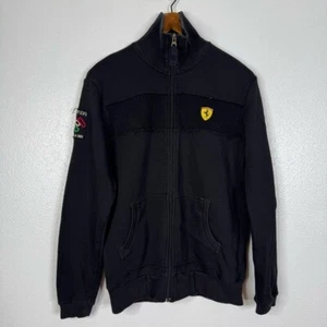 Chaqueta Puma Ferrari Negra Cremallera Completa Talla Pequeña - Imagen 1 de 6
