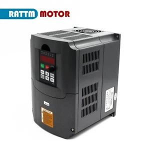 【DE】HY Inversor 4KW 380V Inversor Unidad de Frecuencia Variable Cable 10A y 2M - Imagen 1 de 6