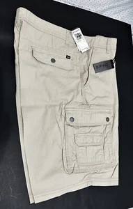 Buffalo David Bitten Men's 100% Cotton Cargo Shorts Color Beige Size :33was $79 - Picture 1 of 6