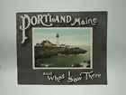 1913 Portland Maine and What I Saw There Travel Book Architecture Plates