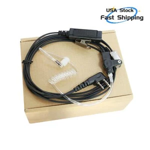 2-wire Security Earpiece Earphone Compatible with F3001 F4001 F4022 F4026 Radio - Picture 1 of 5