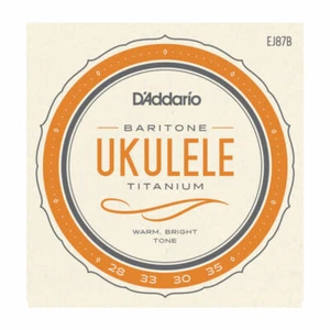 D'Addario EJ87B Titanium Ukulele Strings, Baritone - Picture 1 of 3
