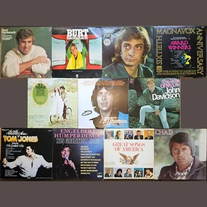 Vintage 13 LP Lot #ACZ: Tom Jones Burt Bacharach BJ Thomas ++ VG or Better Vinyl - Picture 1 of 16