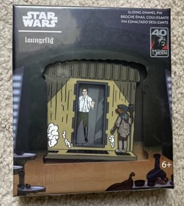 Star Wars Il Ritorno dello Jedi 40° Anniv Han Solo Carbonite Slidente PIN LE 1000 - Foto 1 di 6