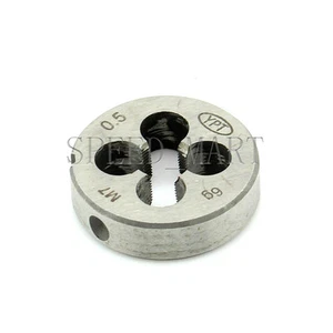 Juego de llaves de troquel métricas máquina de rosca de paso fino M7*0,5 troqueles redondos - Imagen 1 de 1