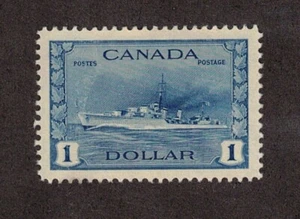Francobolli Canada - Scott 262 inutilizzati no gomma un dollaro hivalue 1942 - BkC - Foto 1 di 2