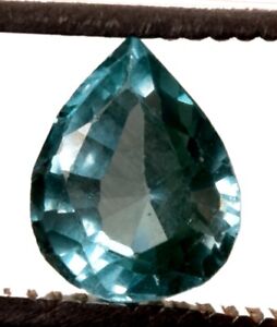  GGL Certified Natural Green Sapphire Pear Shape Gemstone 11.40  Cts 