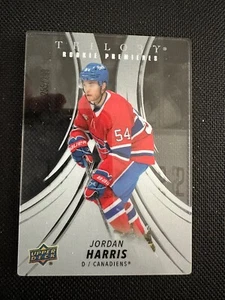 2022-23 Trilogy Hockey Jordan Harris RP-JH Rookie Premieres Plexiglass /299 - Picture 1 of 4