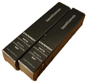 Lot Of 2: BareMinerals Statement Matte Liquid Lipcolor Color Fire - Picture 1 of 4