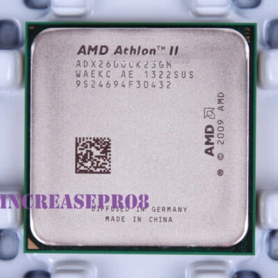 AMD Athlon II X2 260 Processor 3.2GHz ADX260OCK23GM Socket AM3 CPU 65W 533MHz - Image 1 of 4