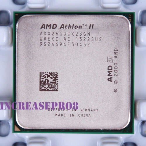 AMD Athlon II X2 260 Processor 3.2GHz ADX260OCK23GM Socket AM3 CPU 65W 533MHz - Image 1 of 4