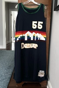 Kiki VanDeWeghe Mitchell & Ness Throwback Jersey Denver Nuggets 1983-84 Sz 60 - Picture 1 of 6