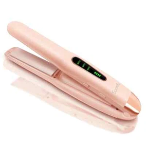 SUNMAY Voga 2 in 1 Piastra per Capelli Senza Fili e Arricciacapelli, Porta Wireless da Viaggio - Foto 1 di 4