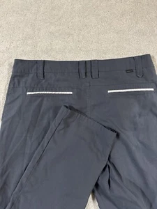 Oakley Pants Men's 36x30* Blue Flat Front Straight Leg Golf Performance Athletic - Picture 1 of 8