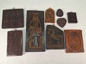 8x alte Wachsmodel Wachsformen Wachsbilder antike Motive - Picture 1 of 8