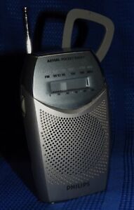 Philips AE1505 AM/FM 2 Band Portable Radio SERVICED - WORKS GREAT!!