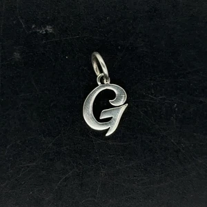 James Avery Sterlingsilber Schrift Anfangsbuchstabe G Charm/Anhänger - Bild 1 von 3