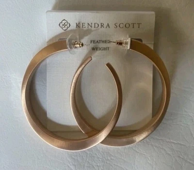 Aro Kendra Scott Avi oro rosa nuevo sin etiquetas venta al por menor $98 Foto 1 de 4